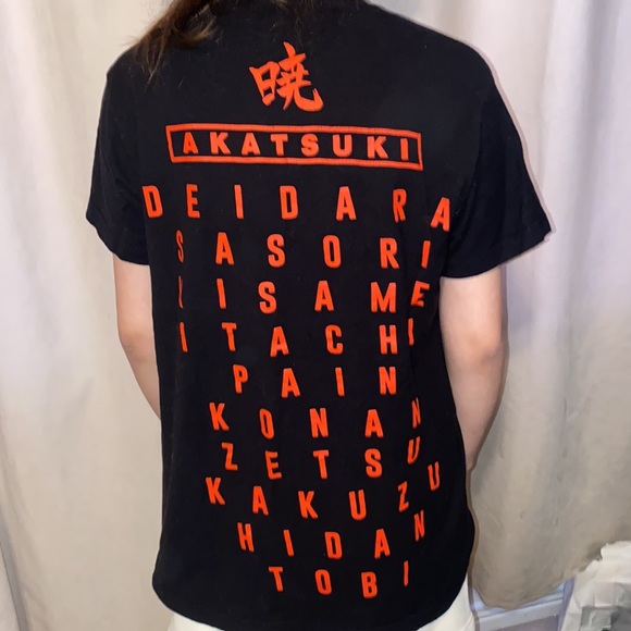 Naruto Shippuden Collection US M Akatsuki symbol/names - Picture 2 of 3